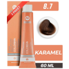 COLORİNN PROFESSİONAL TÜP SAÇ BOYASI 8.7 KARAMEL 60 ML (PAKET 3 ADET)