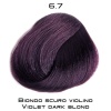 COLOREVO TÜP SAÇ BOYASI BIONDO SCURO VIOLINO VIOLET DARK BLOND 6.7 60 ML (PAKET 3 ADET)