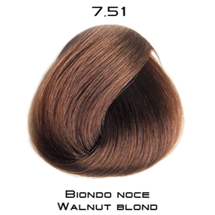 COLOREVO TÜP SAÇ BOYASI BIONDO NOCE WALNUT BLOND 7.51 60 ML (PAKET 3 ADET)