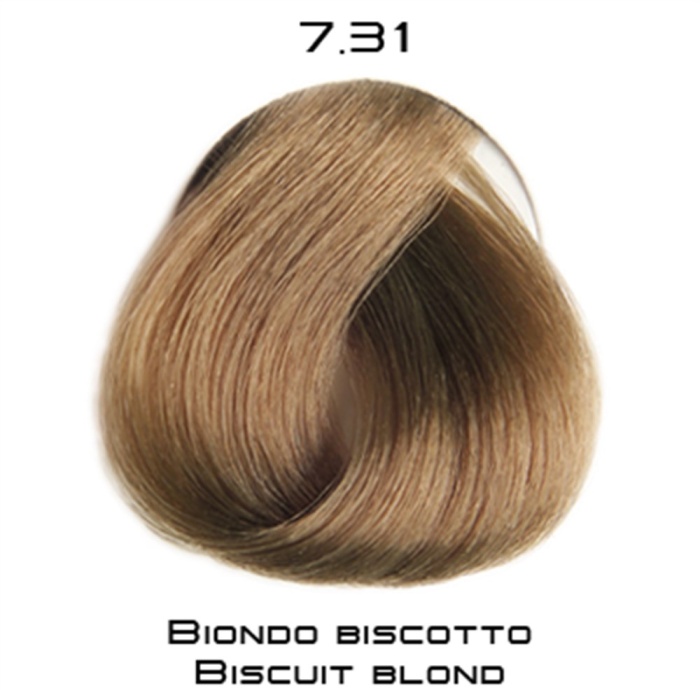 COLOREVO TÜP SAÇ BOYASI BIONDO BISCOTTO BISCUIT BLOND 7.31 60 ML (PAKET 3 ADET)