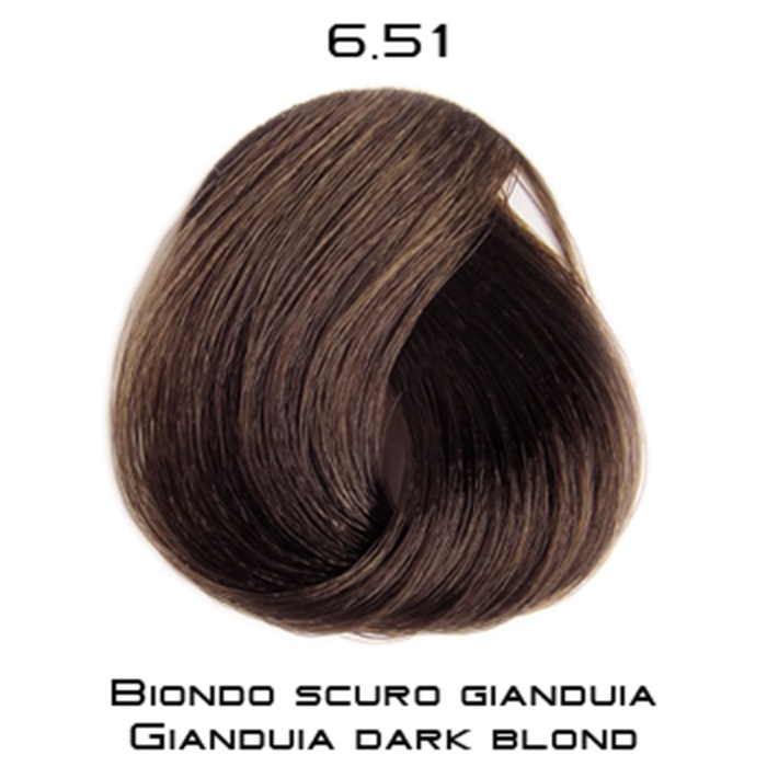 COLOREVO TÜP SAÇ BOYASI BIONDO SCURO GIANDUIA DARK BLOND 6.51 60 ML (PAKET 3 ADET)