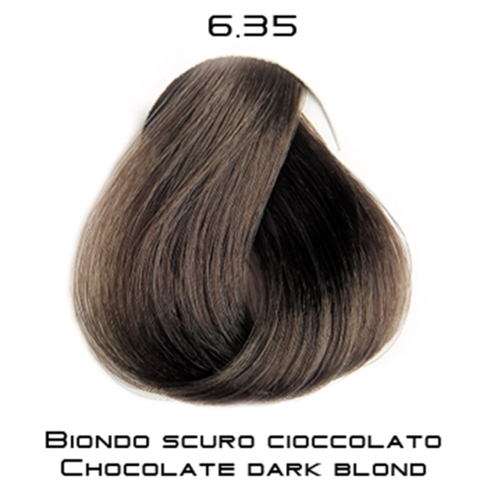 COLOREVO TÜP SAÇ BOYASI BIONDO SCURO CIOCCOLATO CHOCOLATE DARK BLOND 6.35 60 ML (PAKET 3 ADET)