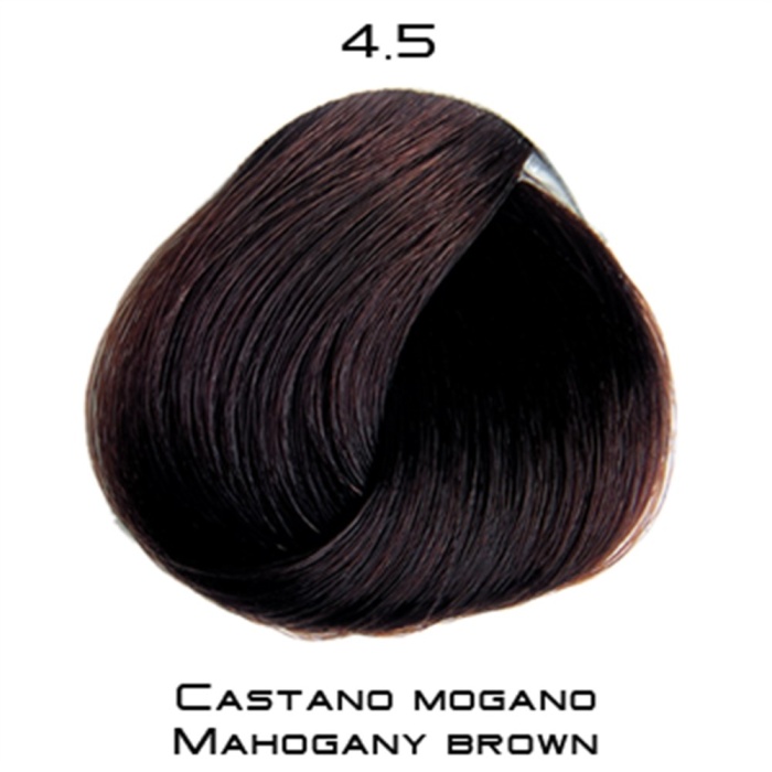 COLOREVO TÜP SAÇ BOYASI CASTANO MOGANO MAHOGANY BROWN 4.5 60 ML (PAKET 3 ADET)