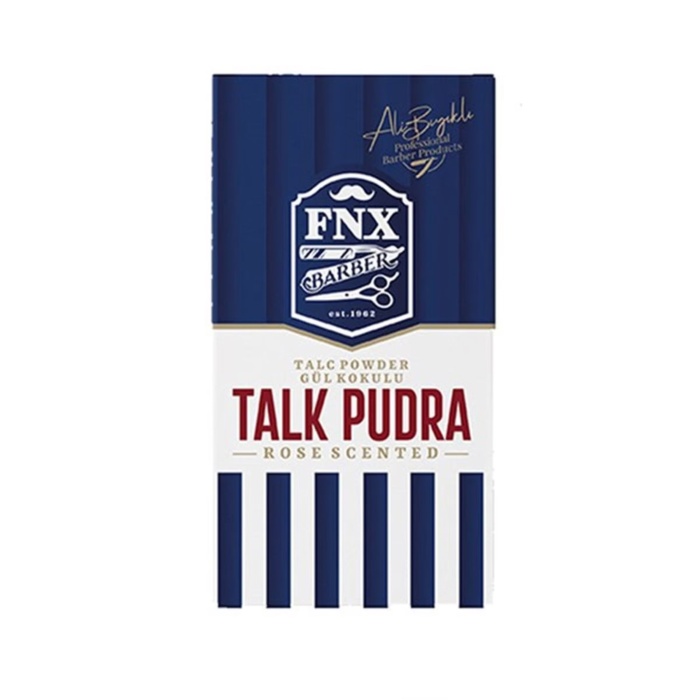 FNX BARBER ALİ BIYIKLI PUDRA 250 GR (GÜL KOKULU)