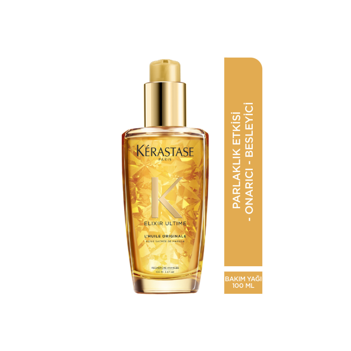 KERASTASE ELIXIR ULTIME LHUILE ORIGINALE PARLAKLIK VEREN SAÇ BAKIM YAĞI 100 ML