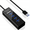 Platoon PL-5717 4 Port Usb 3.0 Çoklayıcı Hub Anahtarlı Işıklı