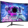 Dark 24 inch Curved 75Hz 5ms Vga Hdmi 1920x1080 FullHD Gamer Oyuncu Monitör