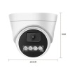 J-TECH 3040 5MP SONY LENS DOME Gece Renkli Warm Light 1080P AHD Güvenlik Kamera