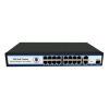 NVC-PSE0420 16 Port 2*10/100/1000Mbps PoE Switch 2 Uplink - 16 Port PoE Switch 300W Watt