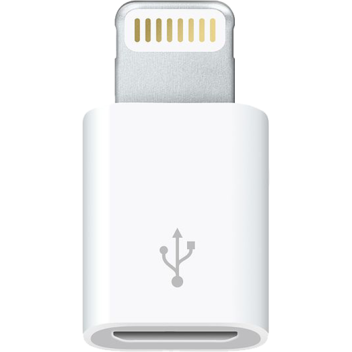 Lightning - Micro USB Adaptörü Dönüştürücü Çevirici