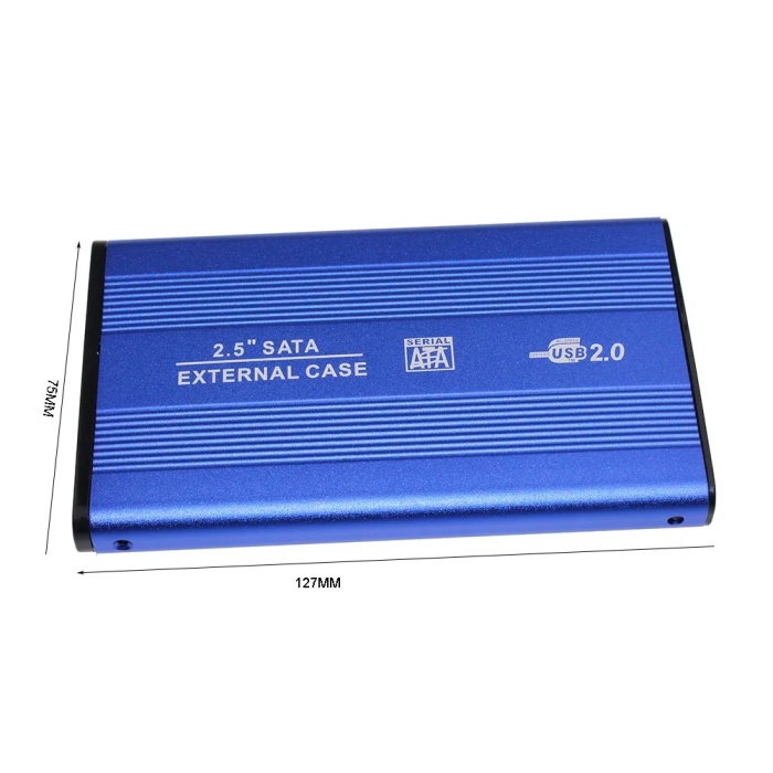 Platoon PL-8880A 2.5 inch Metal Kasa Usb 2.0 Sata SSD/HDD Harddisk Kutusu