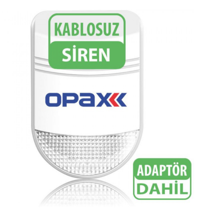 ARD-575+ BGR-09 GPRS/GSM/WIFI KABLOSUZ ALARM PANELİ ve BGR-09 KABLOSUZ SİRENLİ (1 Yıl AHM Ücretsiz)