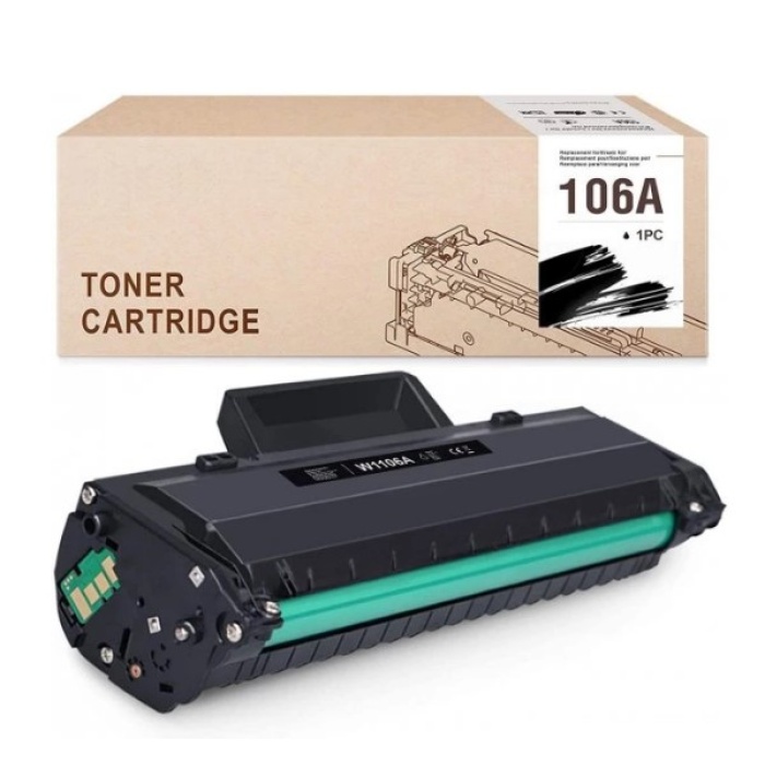 Hp 106A W1106A Muadil Toner - Çipli ( Yeni Versiyon )/ 107A / 107W / Mfp 135W / Mfp 137FNW