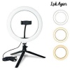 EÇB 10inç 26cm Youtube Instagram Tiktok Selfie  Stüdyo Video Fotoğraf Ring Light  Tripod Led Hal