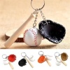 EÇB Gerçekçi Beyzbol Tasarımlı Şık Anahtarlık Kolye Çanta Süsü Baseball Keychain