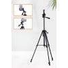 EÇB Telefon ve Fotoğraf Makinası Takılabilen Bluetooth Kumandalı 146 cm Tripod