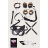 Arias Closet Sexy Görselli Oyun Kartı Kama Sutra 7li Leopar Harness Set