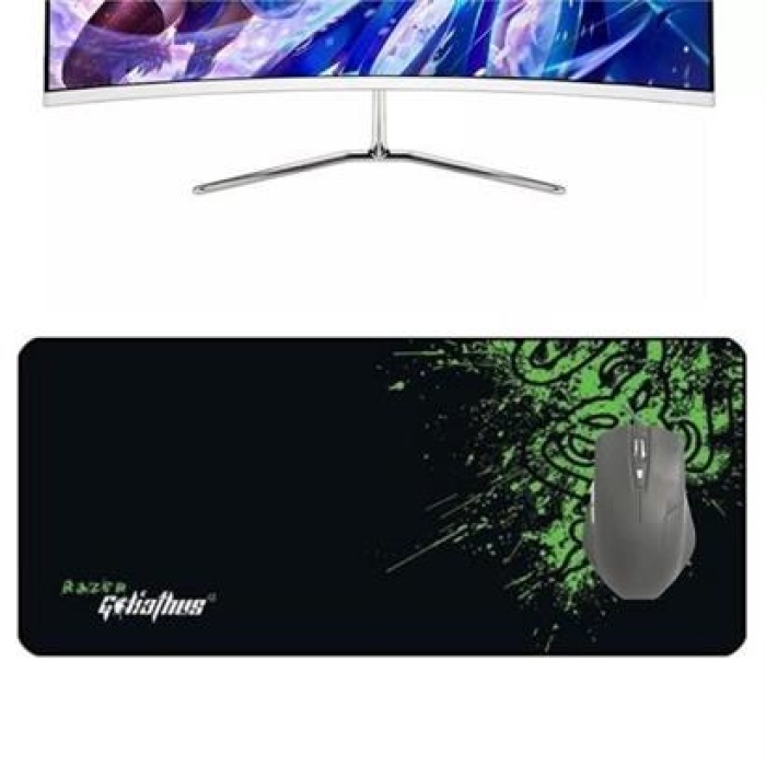 EÇB 90x40 Mouse Pad Gaming Oyuncu Gamer Kaymaz Taban Büyük Boy Ofis Tipi Fare Altlığı Goliathus 