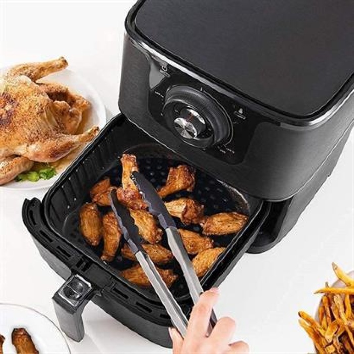 EÇB Renkli Isıya Dayanıklı Yıkanılabilir Silikon Fırın Ve Airfryer Yuvarlak Pişirme Matı 20 Cm