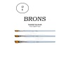 Brons Tavşan Ayağı Fırça 13 Mm (Br-2092) 12li