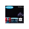 Rayan Kitchen Plastik Kapaklı 14 Cm Saklama Kabı Cam