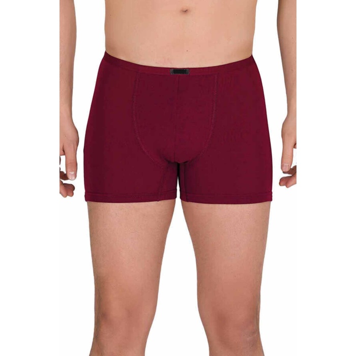 Erkek Modal Boxer Short Bordo 4488B