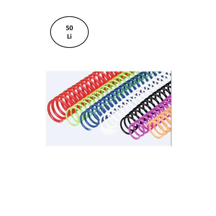 Sarff 4:1 25 Mm Helezon Spiral 50 Li Şeffaf Tel