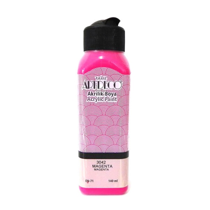 Artdeco Akrilik Boya 140 Ml Magenta