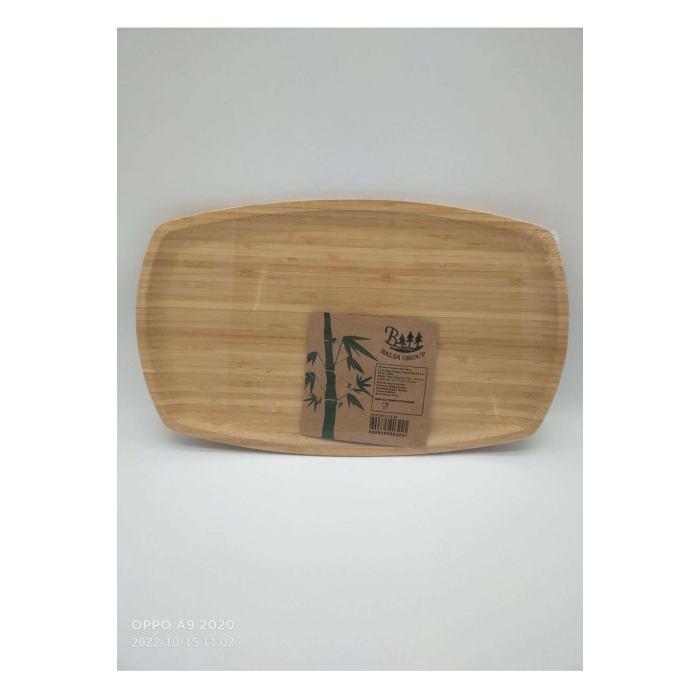 Bambu Kayık Sunum 33x20 Cm Royaleks-BLS KYK3320