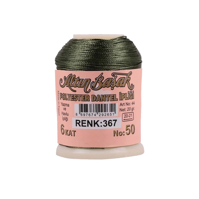 3 Adet Altınbaşak Oya ve Dantel İpi 20 gr - Royaleks - No: 367