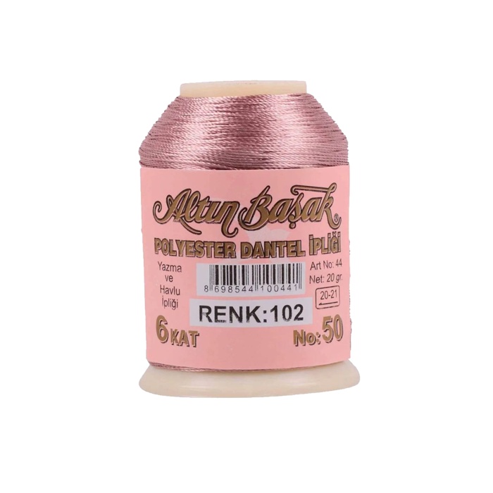 3 Adet Altınbaşak Oya ve Dantel İpi 20 gr - Royaleks - No: 903 - 102 - 136