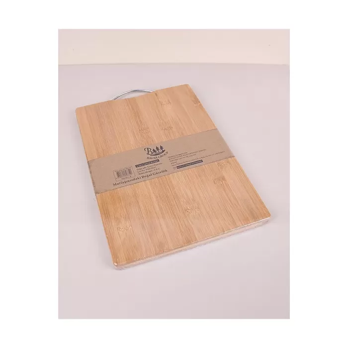 Bambu Ekmek Kesme Tahtası 36x26x1,8 Cm Royaleks-67461