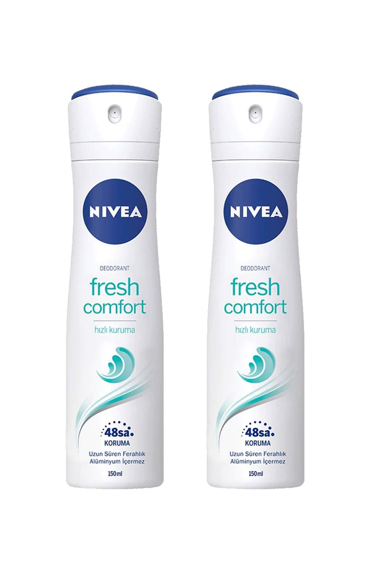 2 Adet Fresh Comfort Kadın Deodorant Sprey 150 ml