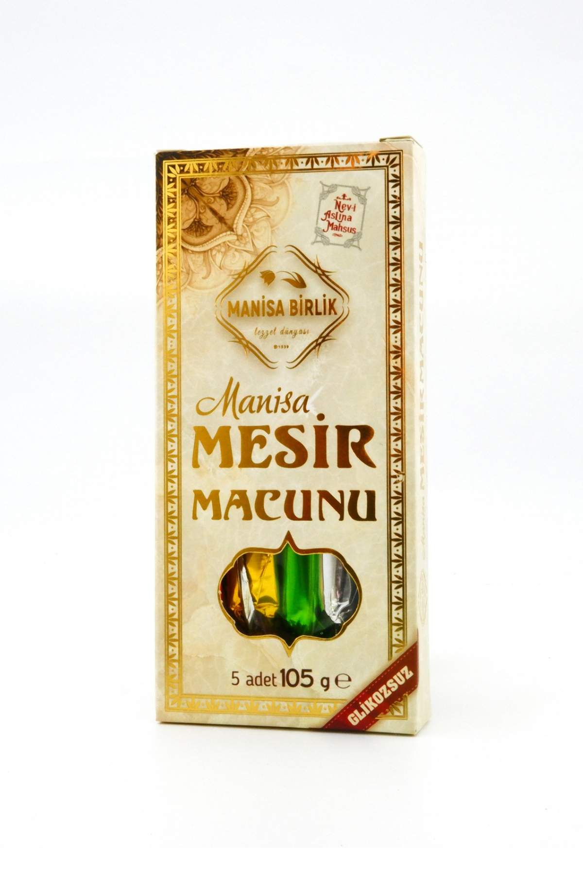 Mesir Macunu Glikozsuz 5 Adet Çubuk 105 gr