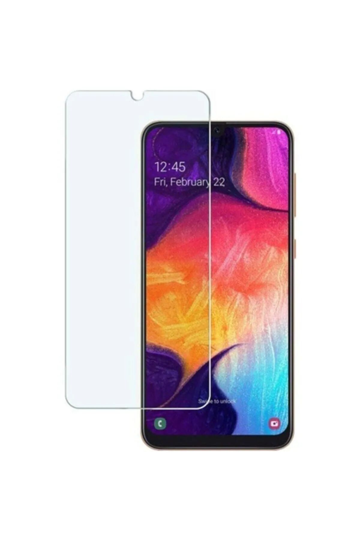 Samsung Galaxy A30 Uyumlu Premium Ekran Koruyucu 9h Sert Temperli Kırılmaz Cam Koruma Şeffaf