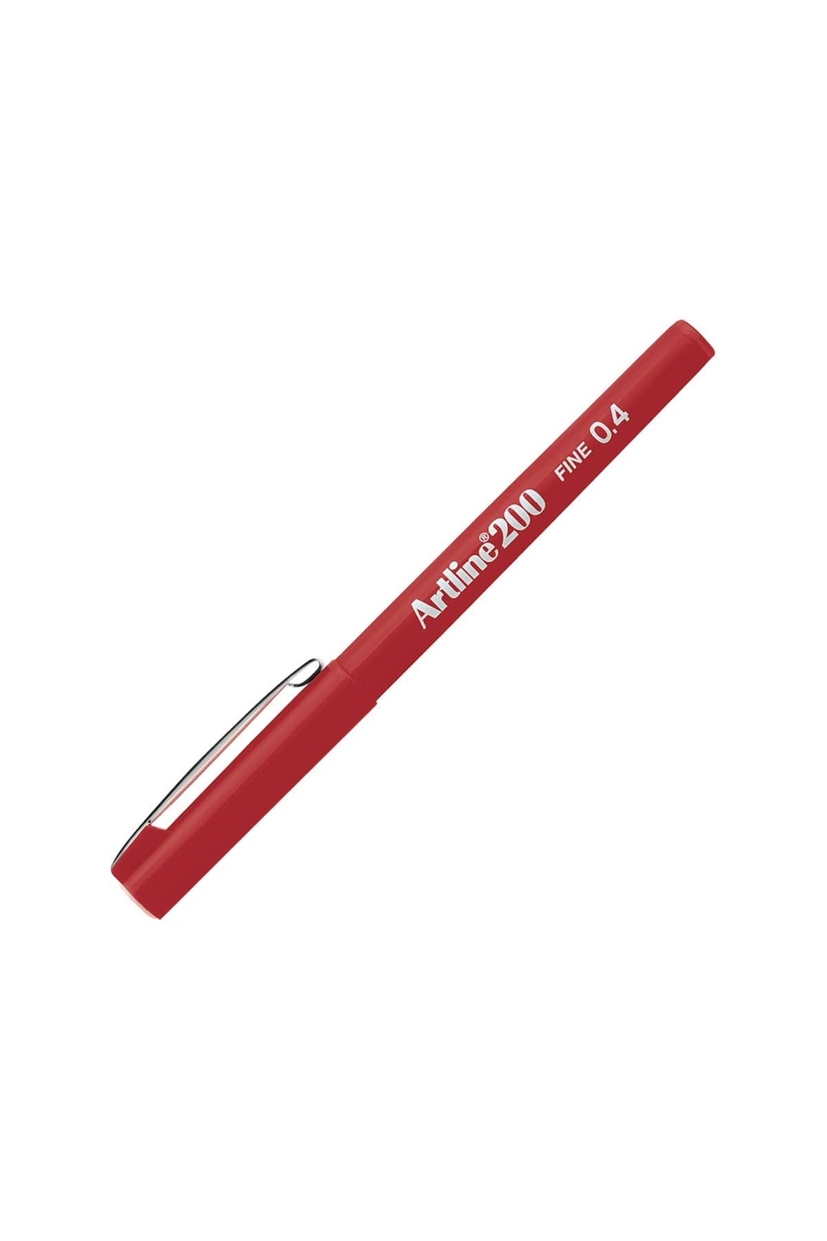 Artline 200n Fıne Keçe Uçlu Yazı Kalemi 0.4 Mm Red