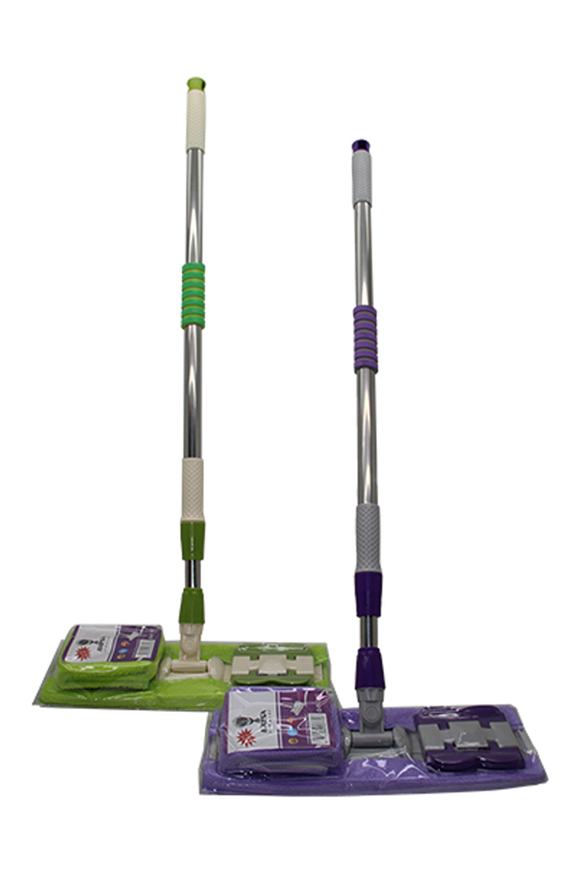 Mandallı Mikfrofiber Mop Paspas 1 Adet 110 Cm 360 Derece Döner Saplı Duvar&Zemin Silme Mop Royaleks-Mir4775