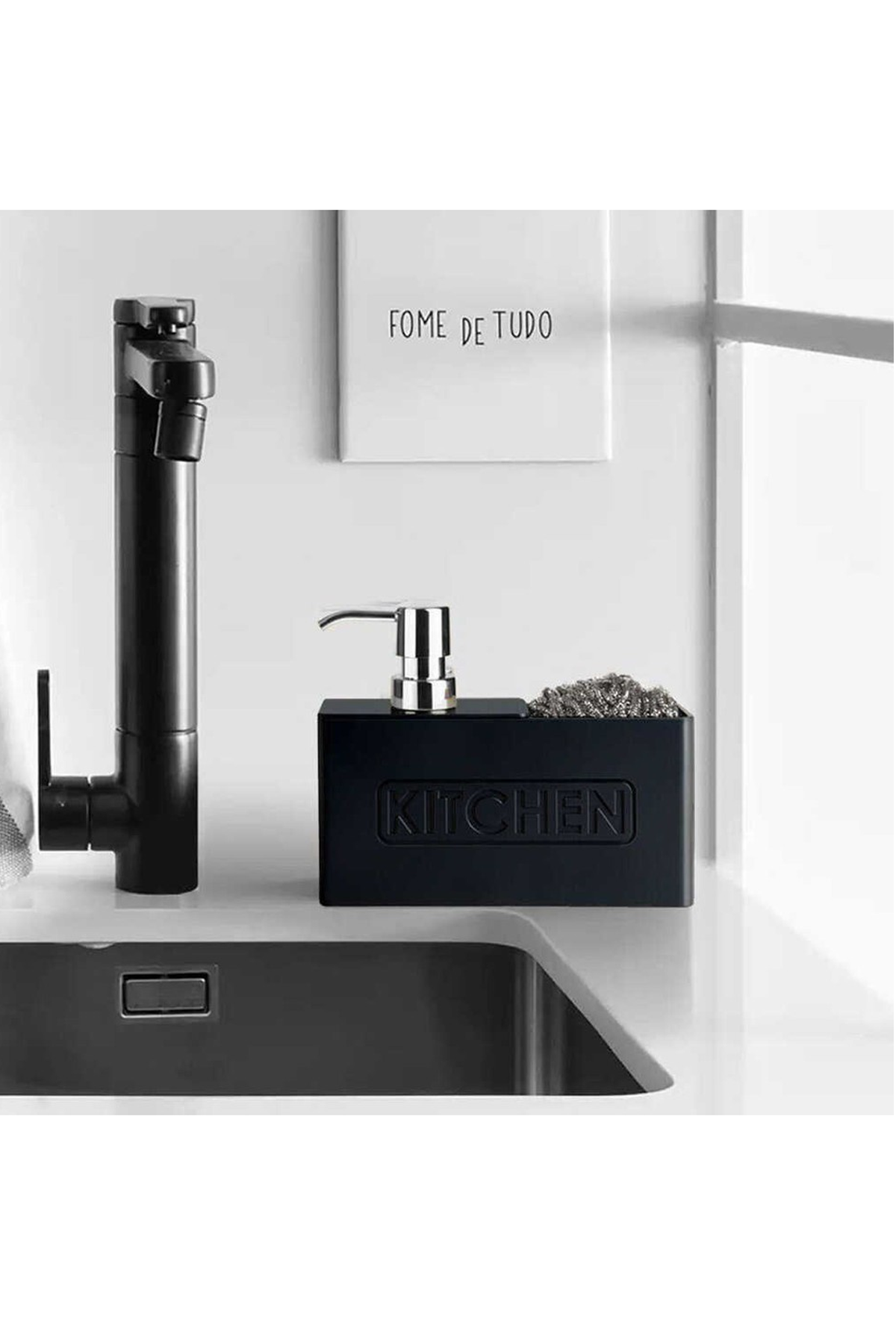 Kitchen Antra Sıvı Sabunluk Antrasit Royaleks-13200