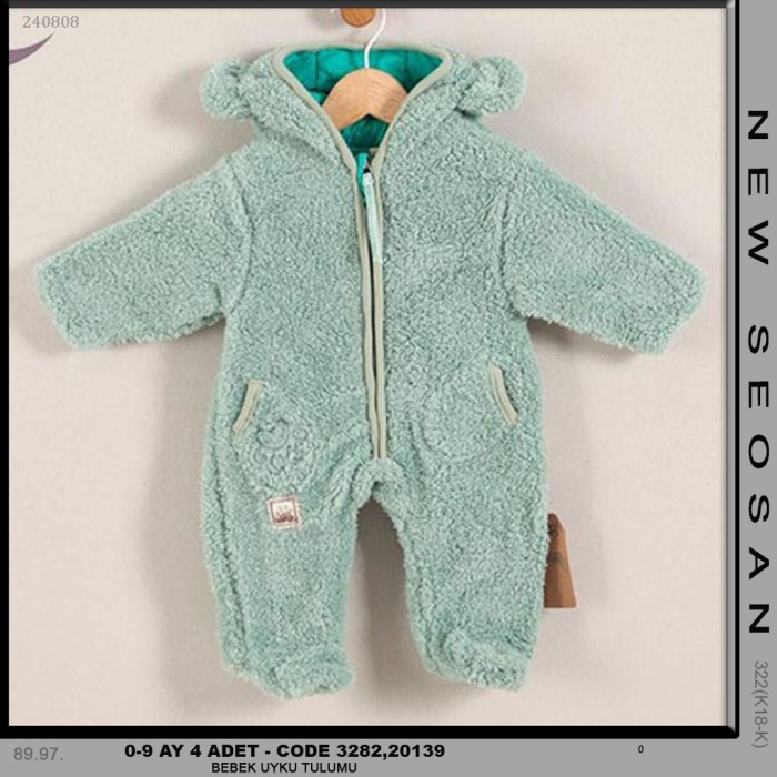 BEBEK UYKU TULUMU UNISEX 0-9 AY 4 ADET