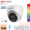 HIKVISION Dome DS-2CD1347G0-LUF Gece Renkli PoE 4MP IP Dahili Sesli Kamera ColorVu H.265+IP67