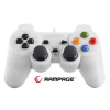 Rampage SG-R602 PS3/PC USB 1.8m Joypad Oyun Kolu Beyaz