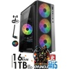 J-TECH G388 i5 2400 3.40Ghz 16GB RAM 1TB SSD 4GB GT730 E.KARTI Oyuncu Bilgisayar Kasası