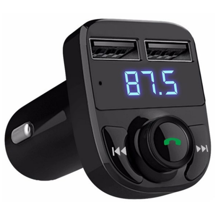 Concord C-606 Bluetooth Görüşme ve Müzik Dinleme Ekranlı Fm Transmitter USB/TF