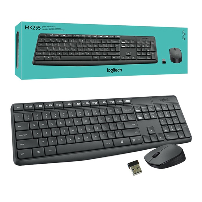 Logitech MK235 Klavye Mouse Kablosuz