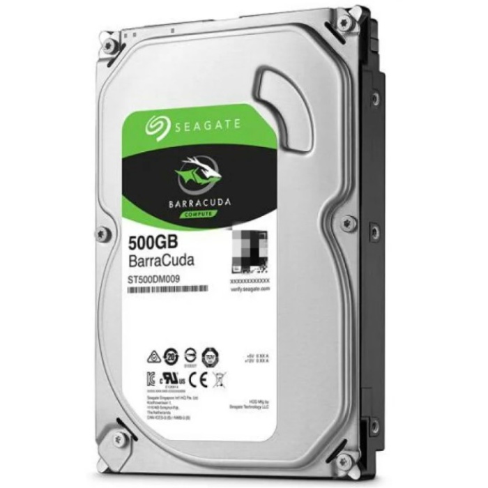 500GB Seagate BarraCuda ST500DM009 32MB PC/DVR/CCTV 3.5 SATA2 Hard Drive -HDD