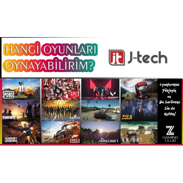 J-TECH G393 i5 6400 3.30GHz 16GB RAM 512GB M.2 NVME SSD 4GB GT730 E.KARTI Oyuncu Bilgisayar Kasası