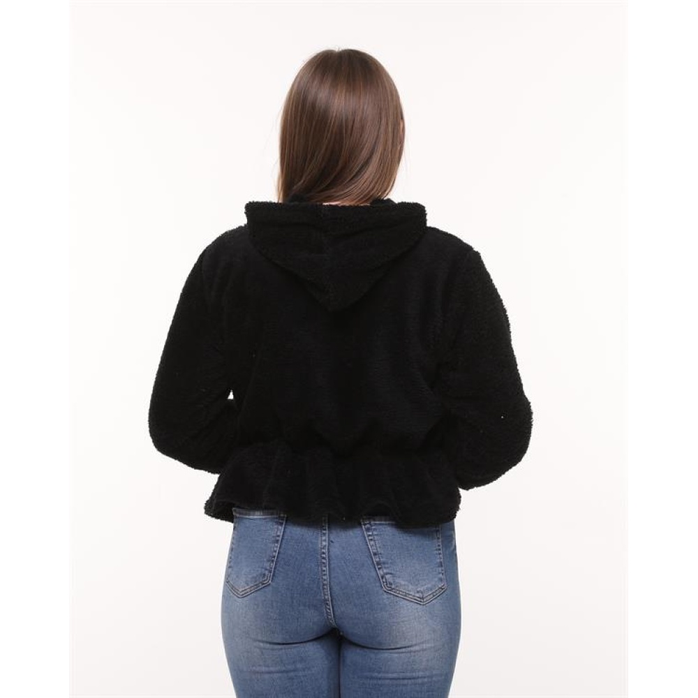 FIRFIR DETAYLI SWEATSHIRT