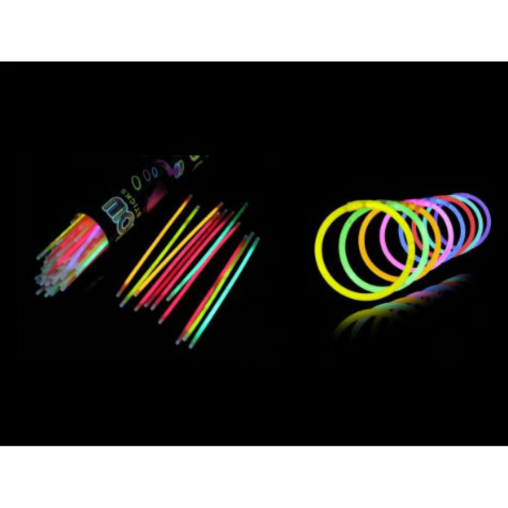 10 Adet Glow Stick Bracelet Fosforlu Kırılan Çubuk Bileklik