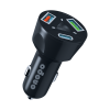 onopo 3.4A Type-C (PD) ve Çift USB Girişli Turbo Hızlı Araç Şarjı 55W - A8