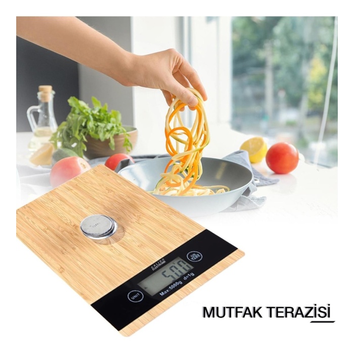 Mutfak Terazisi - Dijital - Crown 5 Kg